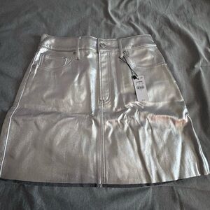 Express Silver skirt